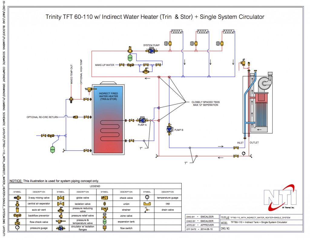Tft60-110_With_Indirect_Water_Heater+Single_System